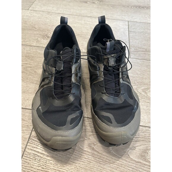 Ecco Biom C-Trail Men’s 9 Size Grey Black Gore tex Outdoor Shoes Hiking Gorpcore - Picture 2 of 6